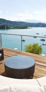 Vue,Balcon,Se Reposer,Divers,Montagnes,Lac,Relaxation,Terrasse