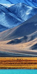 Mountains,Lake,Pamir,Tajikistan,Nature