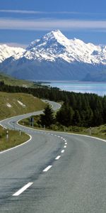 Carreteras,Paisaje,Naturaleza,Montañas,Lagos