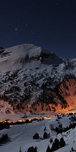 Nature,Neige,Montagnes,Paysage