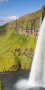 Mountains,Landscape,Waterfalls