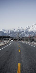 Route,Tourner,Wyoming,Nature,Tour,Asphalte,Montagnes