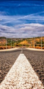 Mountains,Road,Markup,Asphalt,Nature,Direction