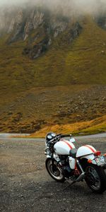 Mountains,Road,Motorcycles,Motorcycle