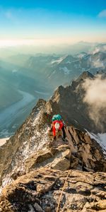 Montañas,Las Rocas,Rocas,Miscelánea,Misceláneo,Cubierto De Nieve,Nevado,Turista,Escalador De Rocas,Viajero,Alpinista