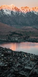 Naturaleza,Montañas,Nieve,Ciudad,Las Rocas,Rocas,Cubierto De Nieve,Nevado