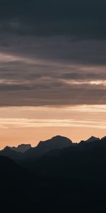 Nature,Roches,Hauts,Sommet,Montagnes,Les Rochers,Coucher De Soleil,Silhouette