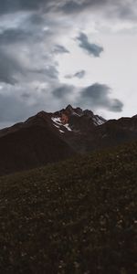 Mountains,Rocks,Vertex,Snow Covered,Snowbound,Slope,Nature,Tops