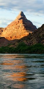 Naturaleza,Montañas,Las Rocas,Rocas,Arriba,Lago,Pendiente,Cuesta,Vértice