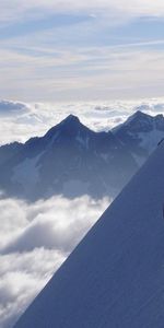 Mountains,Snow,Landscape