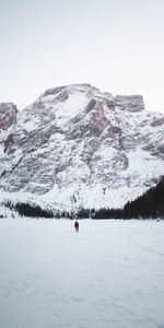 Paisaje,Naturaleza,Árboles,Nieve,Turista,Montañas