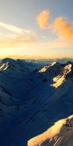 Mountains,Snow,Vertex,Shadows,Nature,Tops