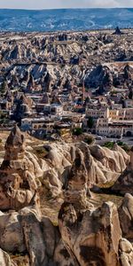 Naturaleza,Montañas,Turquía,Pavo,Uchisar,Capadocia