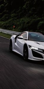 Honda,La Nsx,Nsx,Voitures,Mouvement,Circulation,Vue De Côté