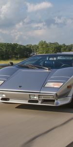 Ламборджини (Lamborghini),Countach,Lp500S,Движение,Скорость,Тачки (Cars)