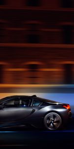 Movement,Traffic,Speed,Night,Cars,Bmw I8,Bmw