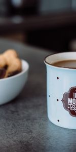 Mug,Breakfast,Cup,Inscription,Words,Coffee