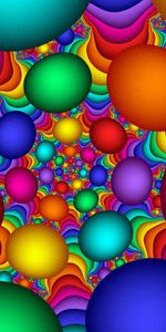 Multicolored,Abstract,Bright,Motley,Background,Balls