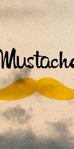 Moustache,Une Inscription,Inscription,Mots,Les Mots,Minimalisme