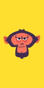 Muzzle,Animal,Monkey,Vector