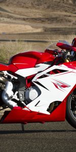 Mv Agusta,Сбоку,F4,Красный,Мотоцикл,Мотоциклы