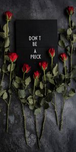 Nameplate,Plate,Roses,Flowers,Inscription,Words,Motivation