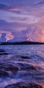 Naturaleza,Puesta Del Sol,Mar,Ondas,Chapoteo,Salpicar,Puente