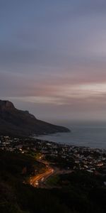 Nature,Building,Road,Dusk,Cliff,Twilight,Coast