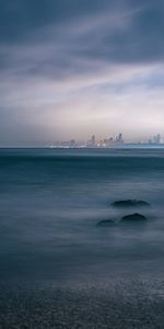 Nature,City,Horizon,Fog,Gloomily,Gloomy