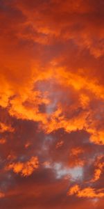 Nature,Clouds,Fiery,Porous