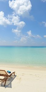 Nature,Clouds,Horizon,Chairs,I See,Clear,Bungalow,Huts,Armchairs,Sky,Resort,Relax,Sand,Beach