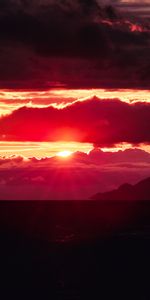 Nature,Clouds,Horizon,Sunset