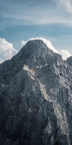 Nature,Clouds,Mountain,Top,Vertex,Grey