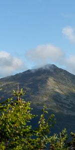 Nuages,Montagne,Sommet,Retour Au Début,Branches,Nature