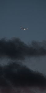 Nature,Nuages,Obscurité,Nuit,Lune