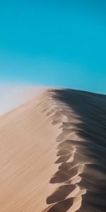 Traces,Nature,Désert,Sable,Dune