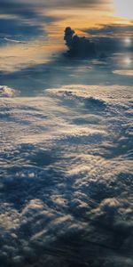 Naturaleza,Nubes,Vuelo,Elevado,Alto,Sobre Las Nubes,Por Encima De Las Nubes,Paisaje