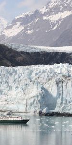 Nature,Baie,Glacier,Alaska,La Baie,Bateau