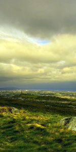 Naturaleza,Hierba,Cielo,Nubes,Verduras,Piedra,Una Roca