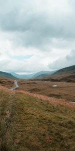 Nature,Grass,Hills,Road,Landscape