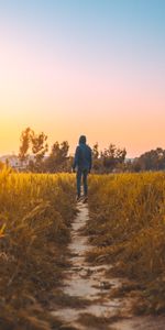 Nature,Grass,Path,Human,Person,Rabat,Field,Morocco