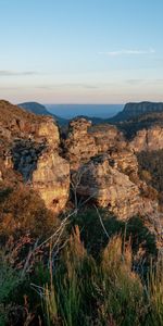 Noyaux,Montagnes,Roches,Nature,Herbe,Buissons,Les Rochers,Pierre