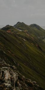 Nature,Grass,Stones,Mountains,Vertex,Top