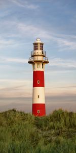 Nature,Grass,Striped,Lighthouse,Structure