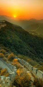 Nature,Great Wall Of China,Landscape