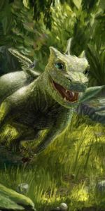 Nature,Greens,Game,Small,Squirrel,Dragon,Fantasy