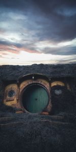 Nature,Hobbiton,Structure,Door,New Zealand