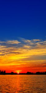 Nature,Lake,Dusk,Sunset,Twilight,Dark,Landscape