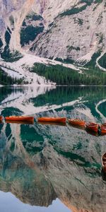 Bateaux,Nature,Lac,Jetée,Montagnes,Paysage