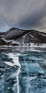 Naturaleza,Hielo,Lago,Olkhon,Olhon,Isla